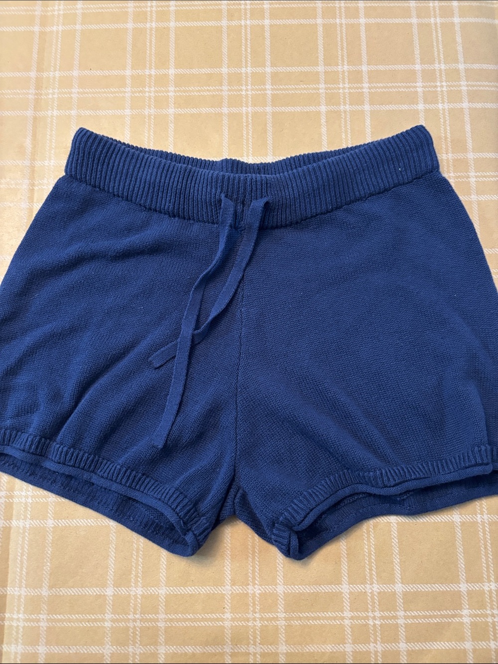 Life Is Good Navy Knit Drawstring Athletic Shorts